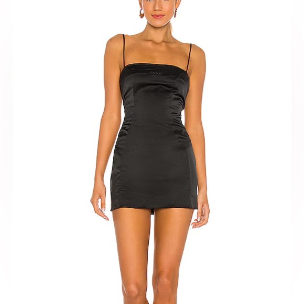 Guizio Satin Mini Dress